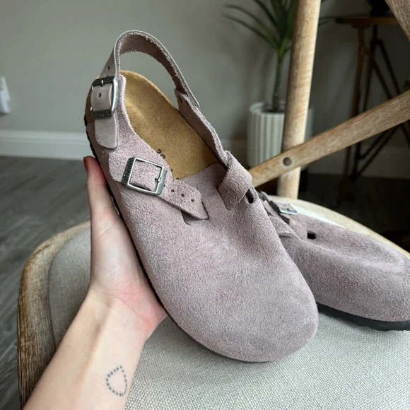 Birkenstock Tokio Clogs faded purple - Picture 5 of 11